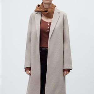 Zara Lapel Coat